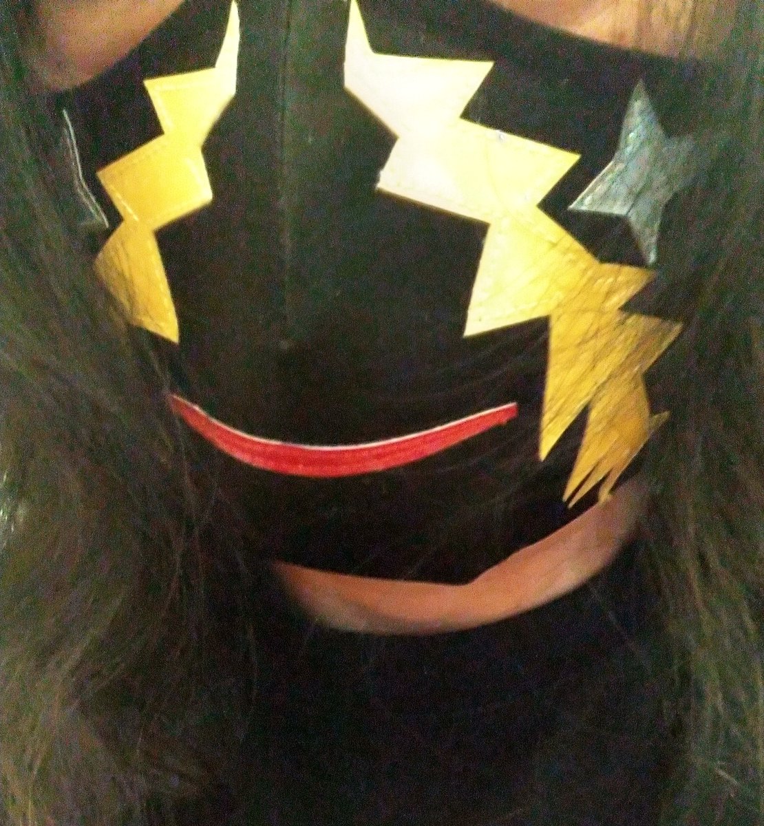 #手作りマスク  いろんなマスクの作り方を参考に、マスクをつくっていたのだが ちょっと思い付いたのでこんなの作ってみた