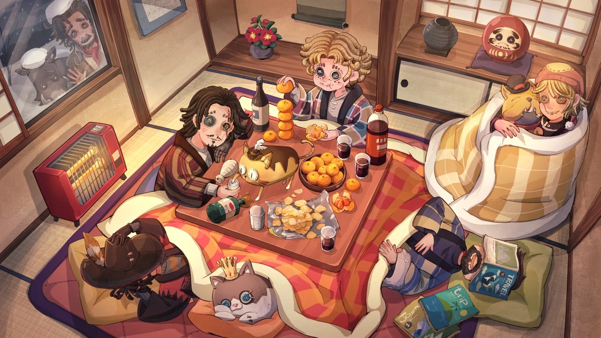 うう…とっても寒いの… こんな時はコタツが一番なの