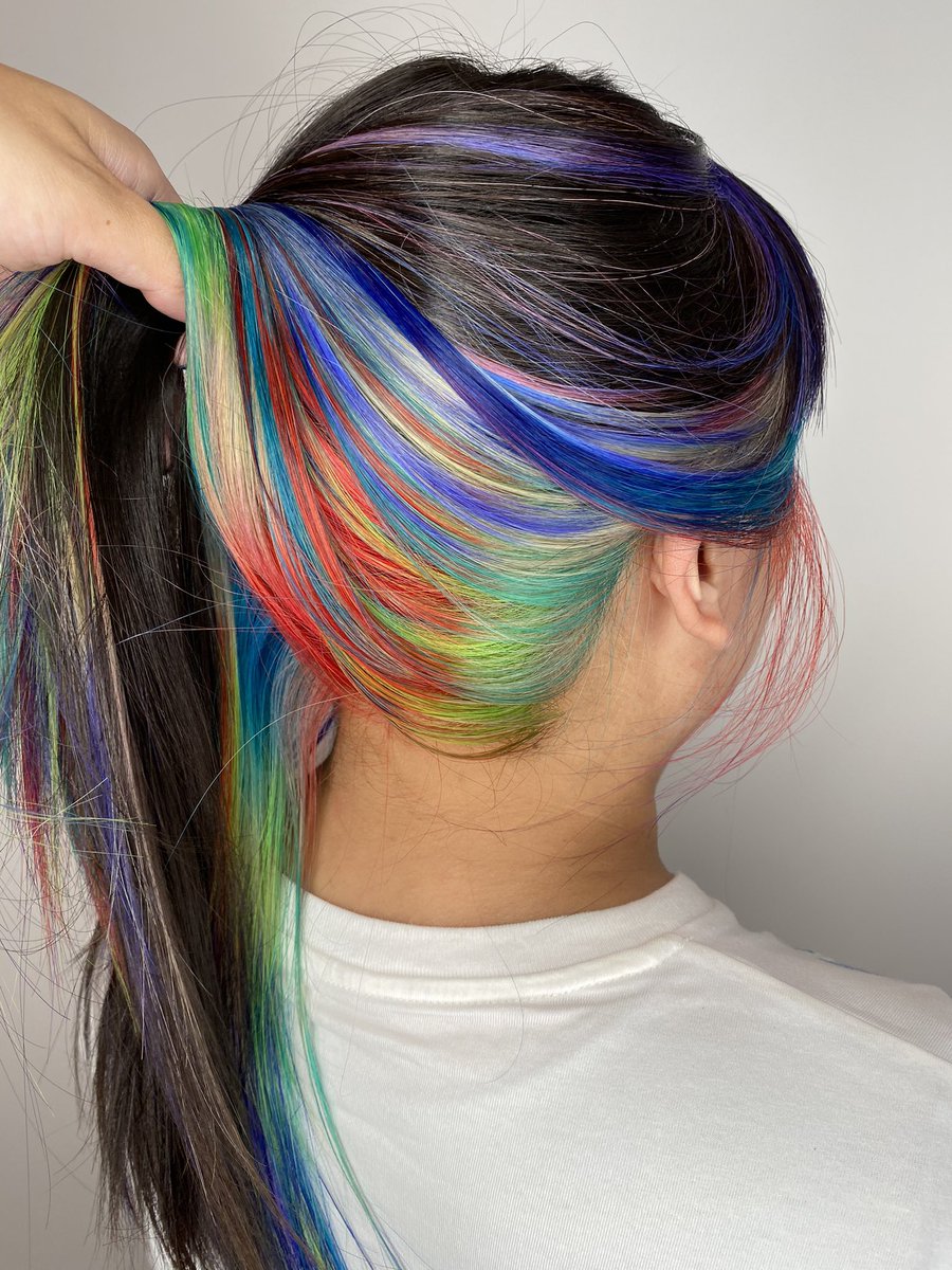 姉（カラリスト）におまかせでカラーリング綺麗にやって〜とお願いしたら、鬼龍院羅業様になってしまった話ってしましたっけ 