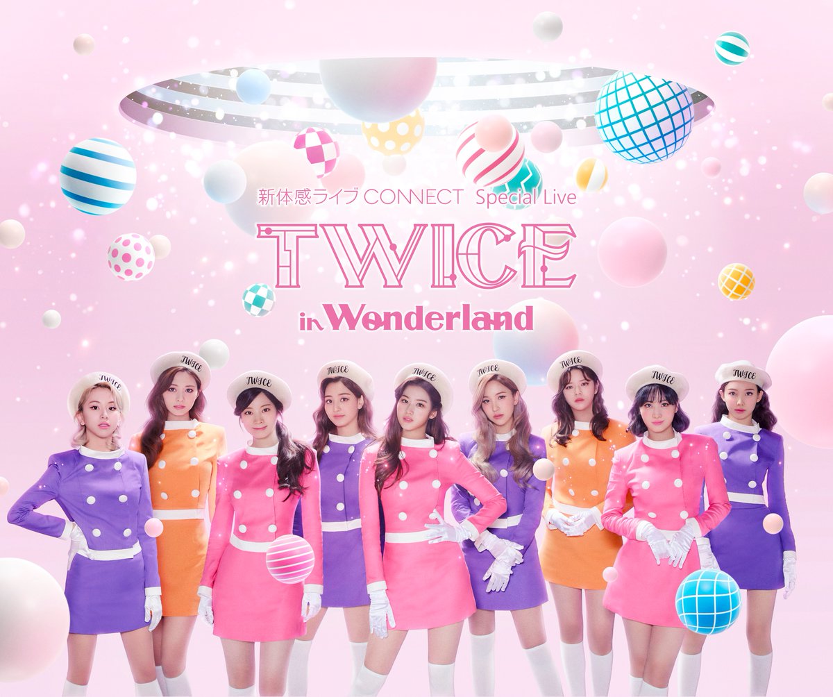 3月6日(土) 19:00〜オンラインライブで一緒に楽しみましょう♪    #TWICE #TWICEinWonderland #ONLINE_LIVE 