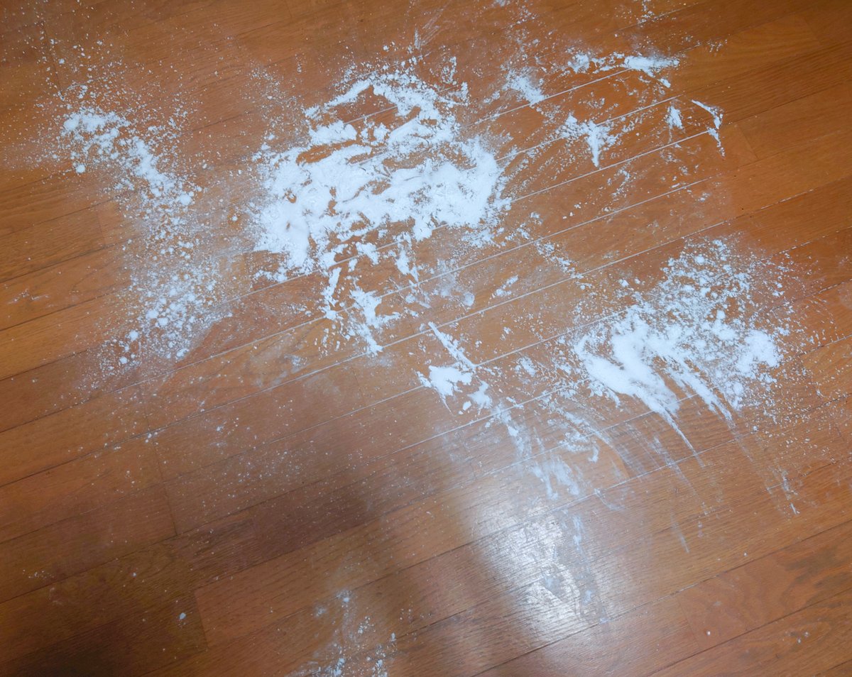 片栗粉落としちゃったし折角だから“宇宙人に殺人光線で灰にされた人類最後のお祭り男“でもやっておくか～ 