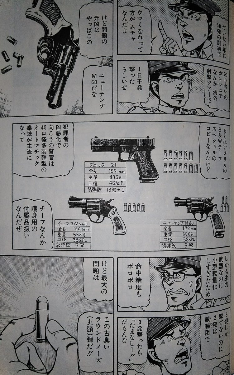 日本警察官の発砲した際の問題。警察の銃ニューナンブ解説