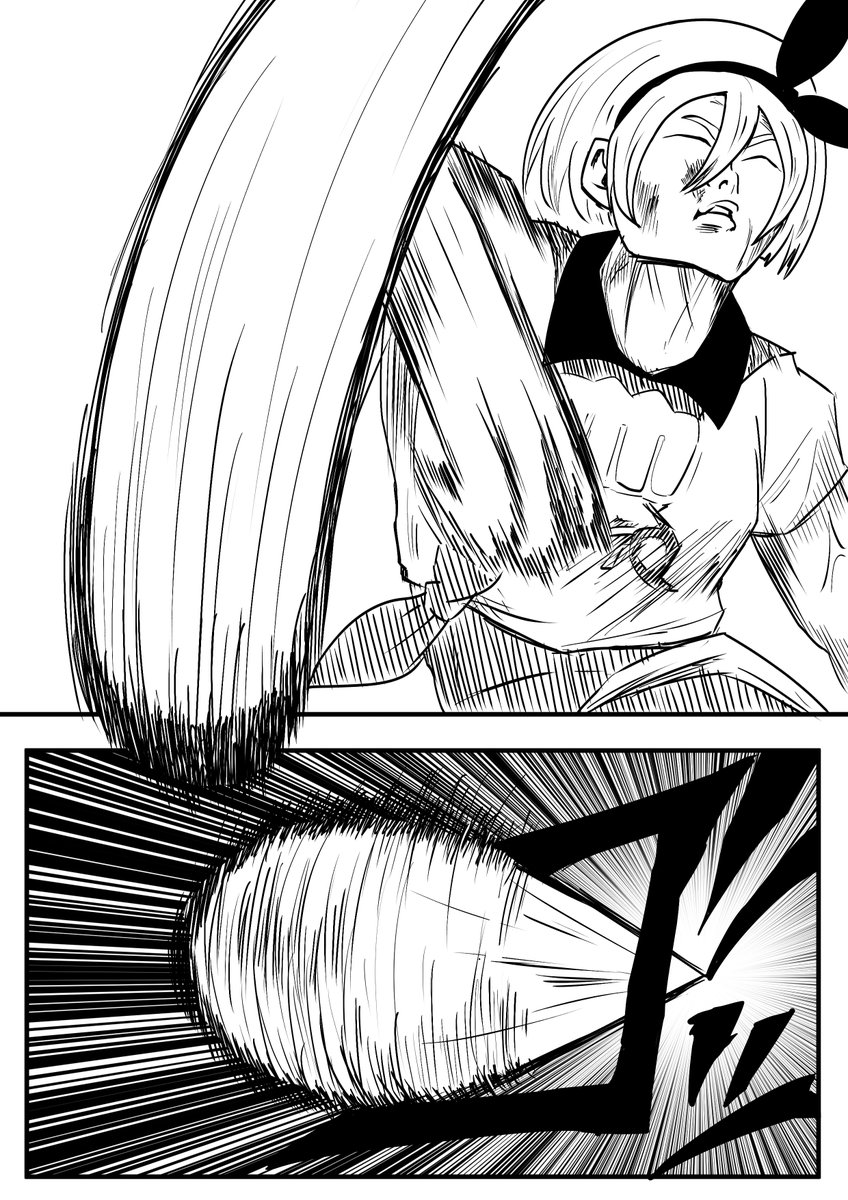 [ポケモン漫画]力でねじ伏せるサイトウ 