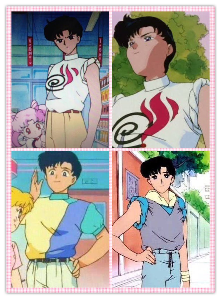 セーラームーンのみんなの私服は可愛くてオシャレなのに、なんで衛さんの私服だけは…😅 
