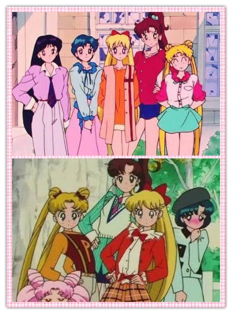 セーラームーンのみんなの私服は可愛くてオシャレなのに、なんで衛さんの私服だけは…😅 