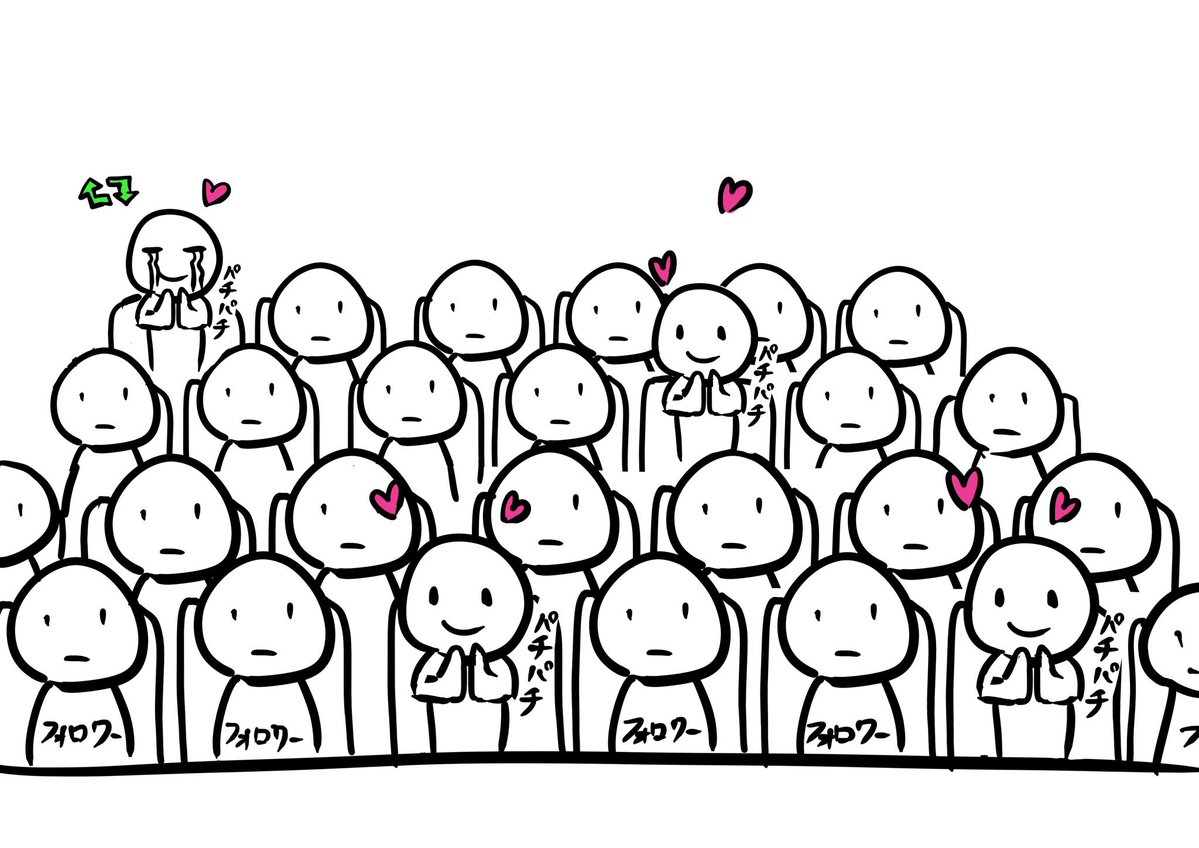 少なからず反応してくれる人達を大切にしようなって話 