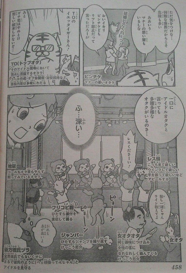 よく分かるオタク一覧表(*´-`*) 