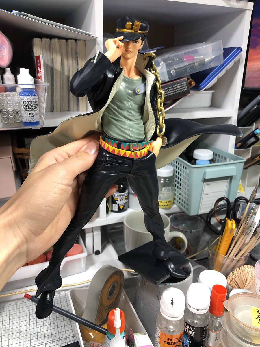 Before ⇒ After⛓SMSP承太郎フィギュア  2次元化しました