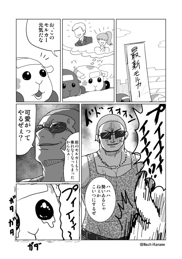 モルカーの飼い(買い？)主がみないい人でありますように 