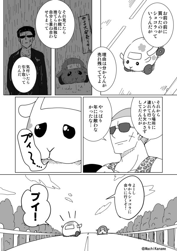 モルカーの飼い(買い？)主がみないい人でありますように 