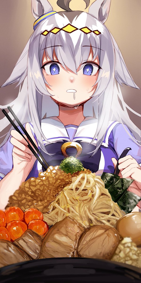 オグリ！今日は好きなだけ食べていいぞ！ 