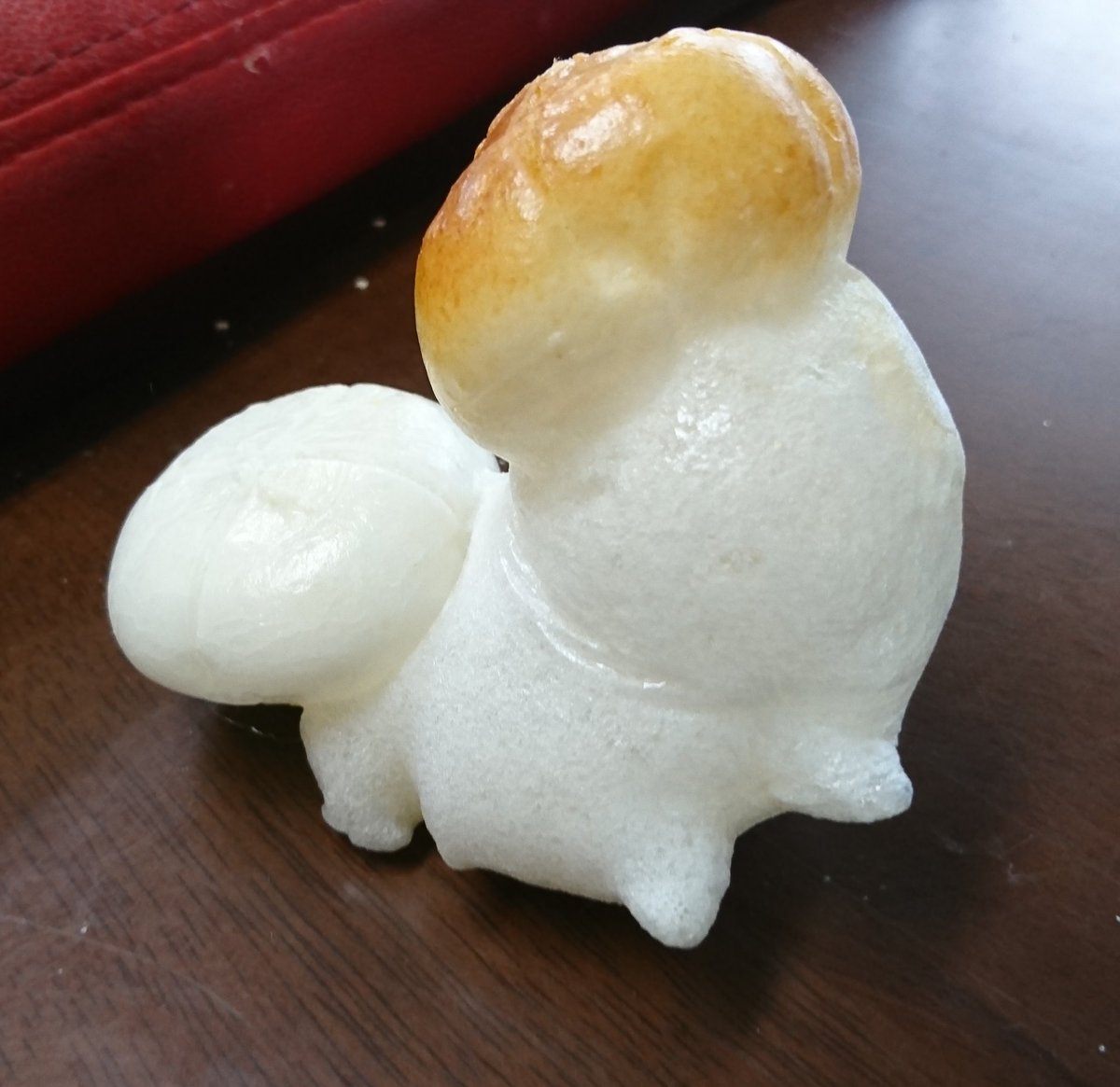 お餅焼いたら変な可愛い生き物うまれた 