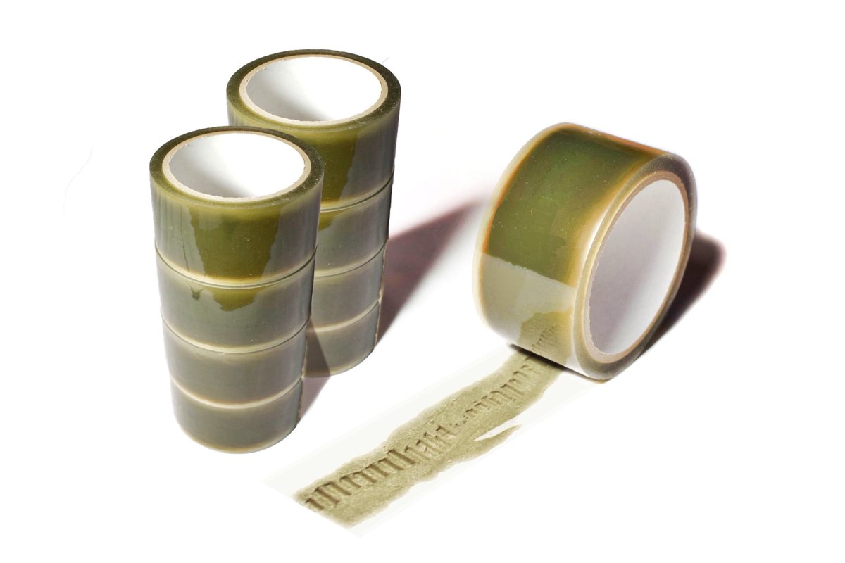 【本日から】 「貼れば貼るほど破れるテープ」完成しました