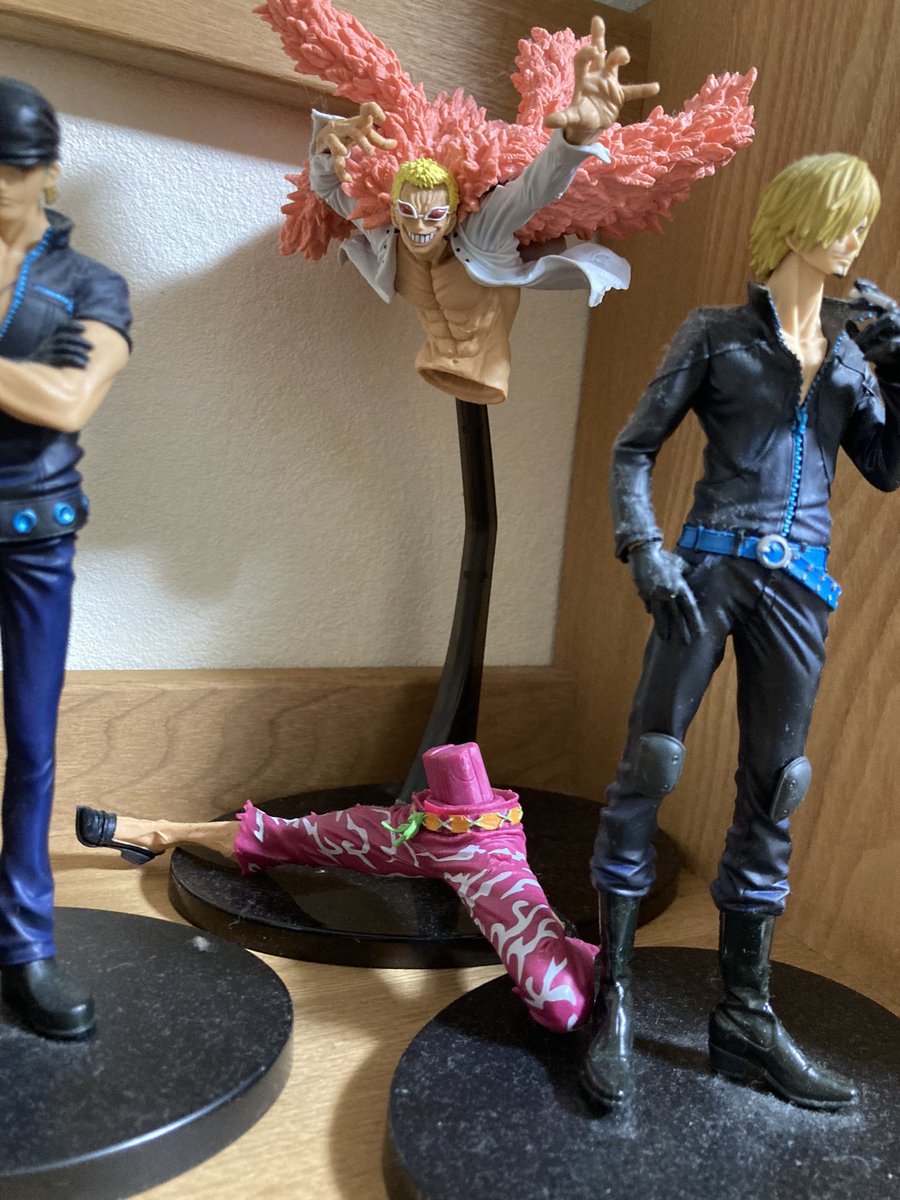 ドフラミンゴ びっくりして腰抜けました ＃地震大丈夫 ＃地震 