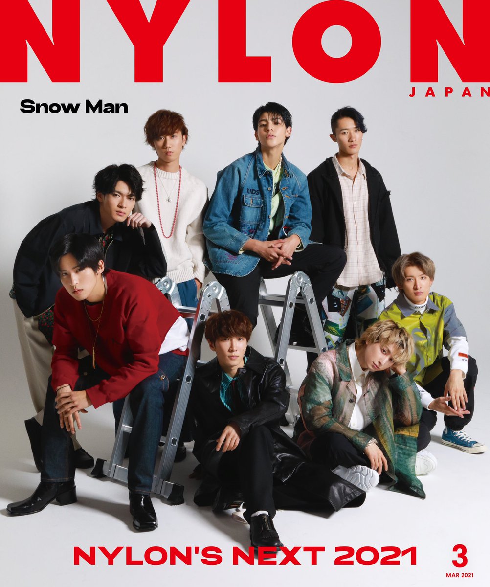 記念すべきジャニーズ初表紙のスペシャル号をお見逃しなく🔥🌹 詳細は🔗 #NYLONJAPAN #NYLONJP #SnowMan #NYLONSNEXT2021