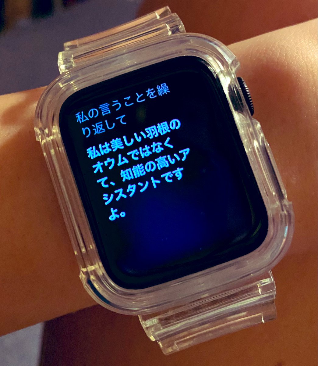 Googleアシスタントに「私の言うことを繰り返して