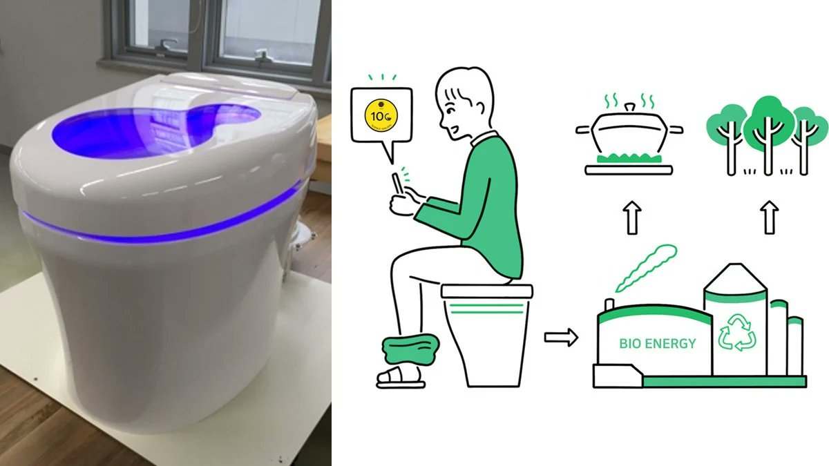 ウンチがお金に変わるトイレが開発される   排泄物が宝物になりました