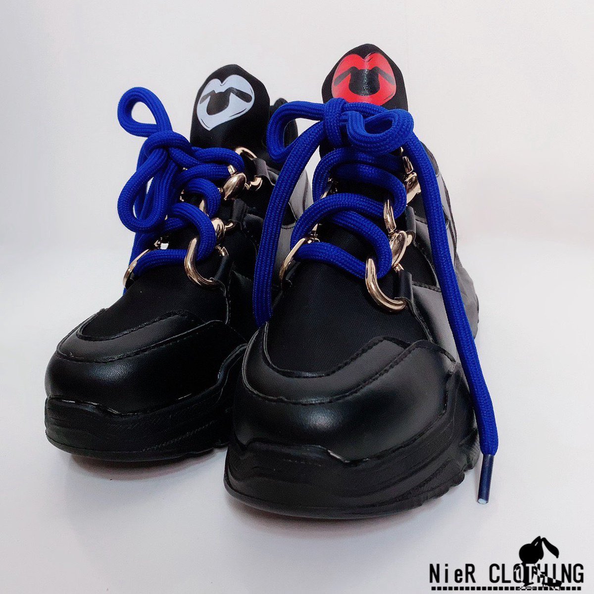 🚫新作案内🚫 NieR LADIES BLACK SHOES 【BLUE RIBBON】 軽量&クッション性ソールで長時間歩いても疲れにくい拘りのアイテムです