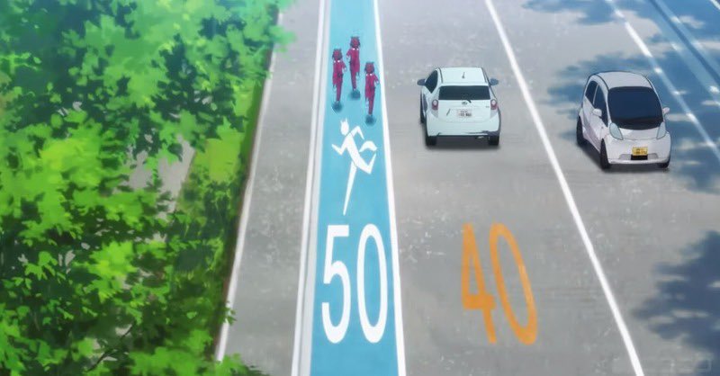 ウマ娘専用レーン、車より制限速度が上で草出た