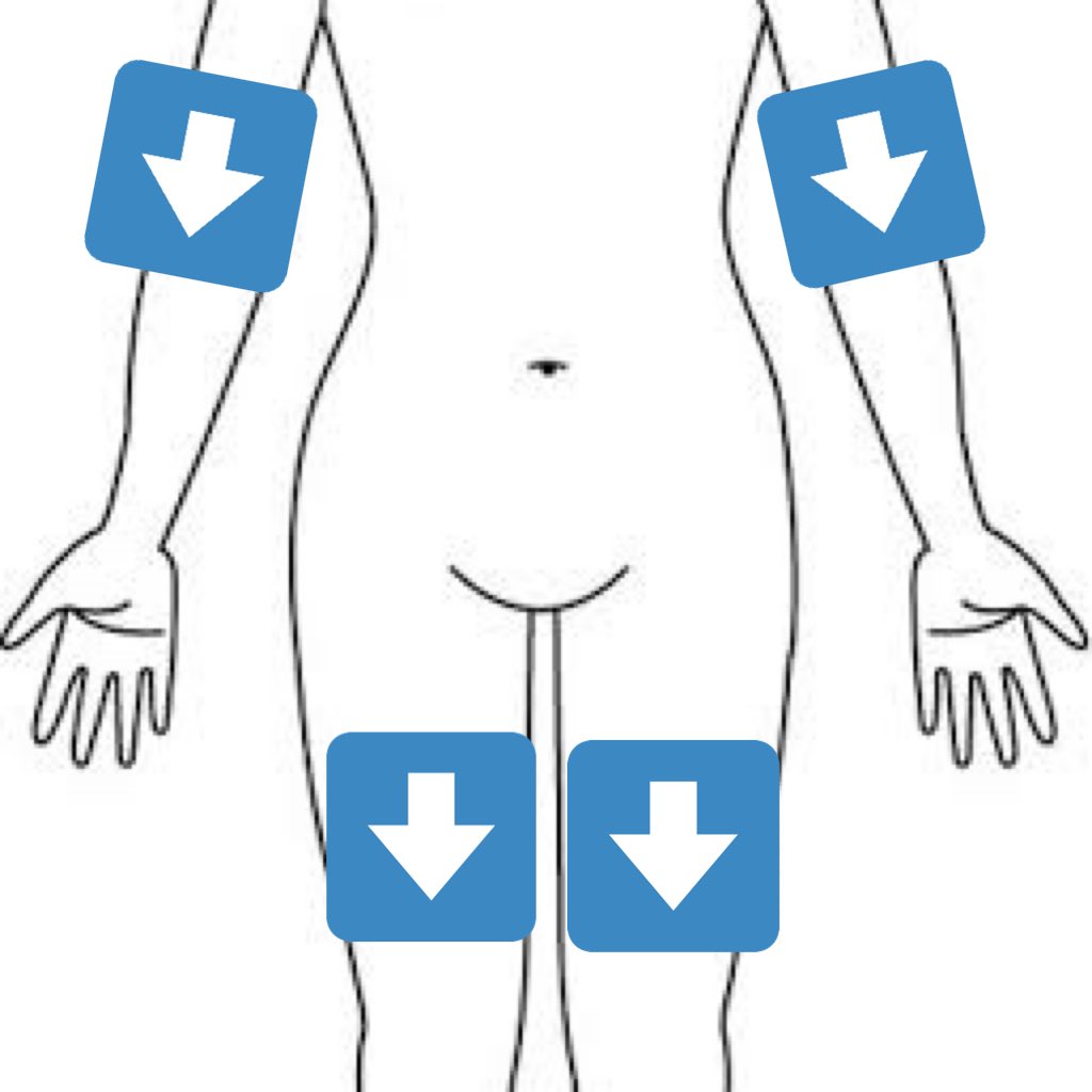 皮膚科医の間では常識かもしれませんが、 ←のように保湿剤や日焼け止めをよく塗りがちですが、 →のように皮膚のシワにそった塗り方にかえるだけで早く馴染んで浸透率がUPしますのでオススメです😊