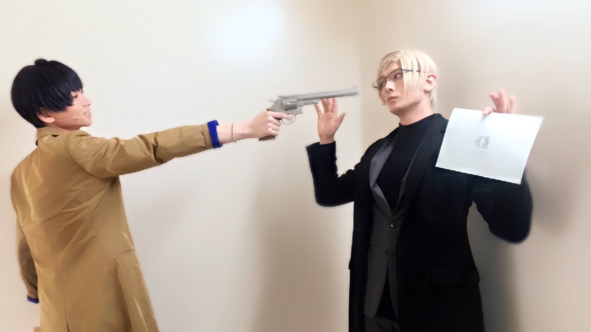   今日は月岡とお互いの台本を交換して、 お互いの役を演じてみた