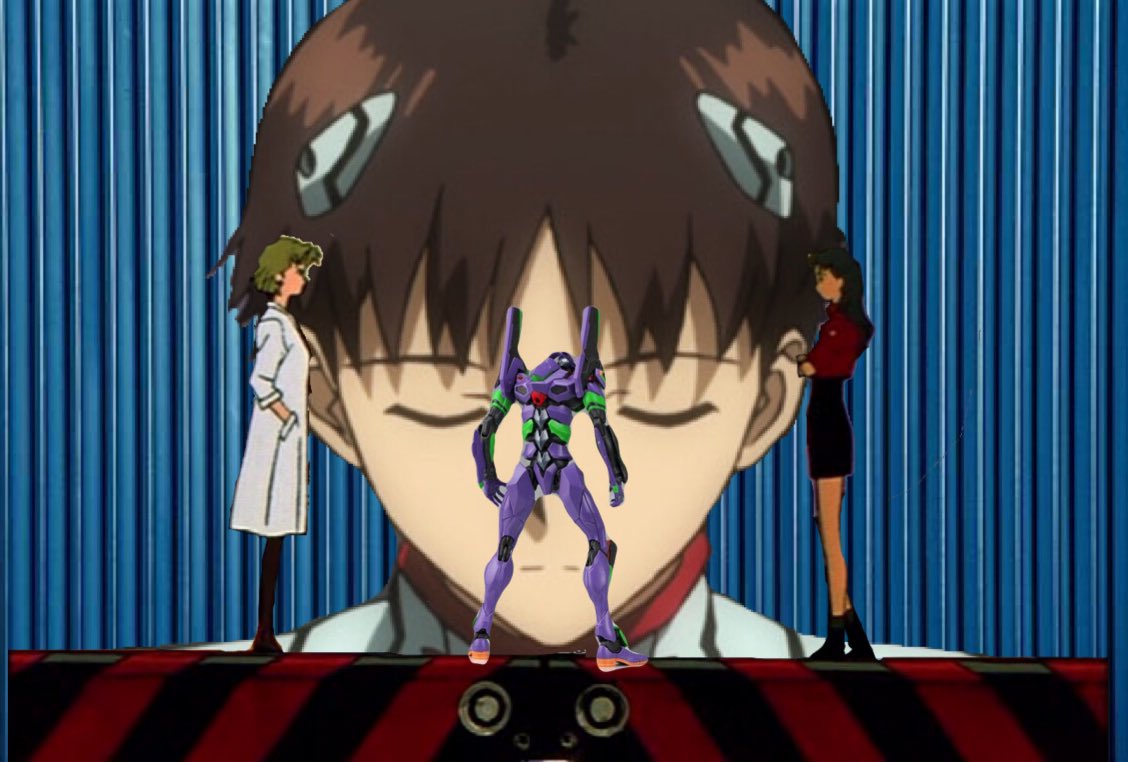 「エヴァ、シンジに乗れ」 