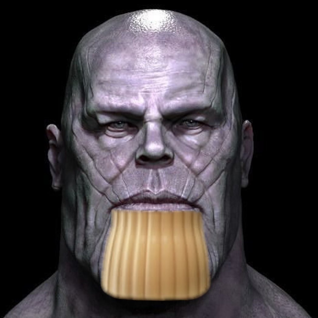 「サノスのアゴと紅茶花伝のボトルは入れ替えても気づかない説」は立証済みなんですよねぇ.... 