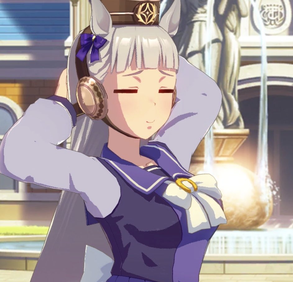 ウマ娘のゴルシと俺が撮ったゴルシの親近感 