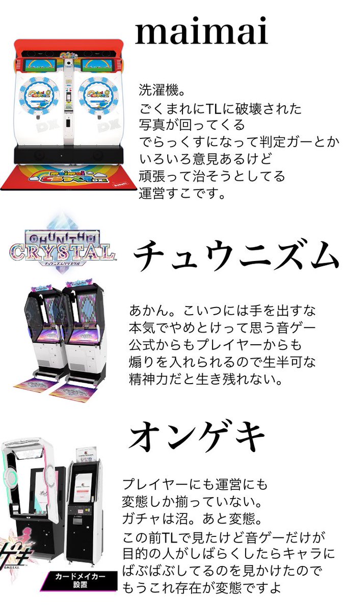 もうすぐ音ゲー歴3年目を迎える自分が独断と偏見のみで音ゲーを語りました