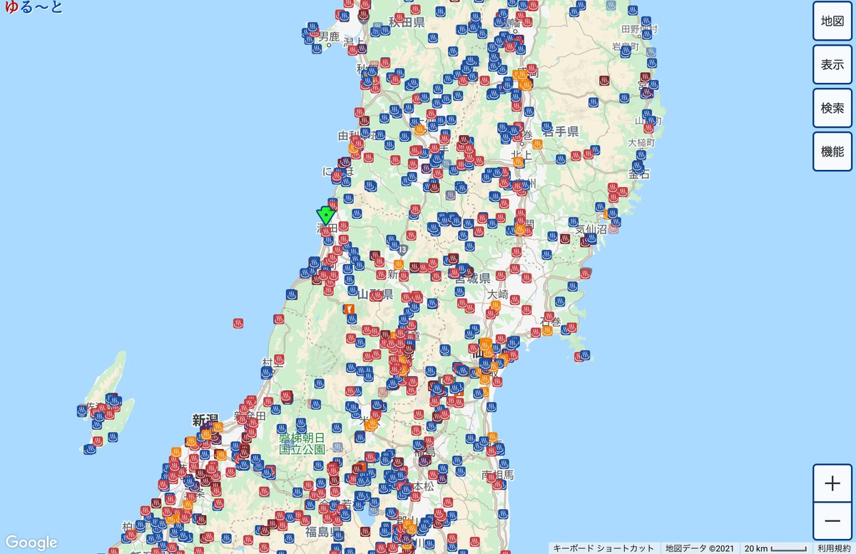 日帰り温泉・銭湯マップ、こんなに便利なものを何で今まで知らなかったんだ  