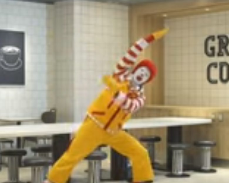 2020年にマクドナルド公式チャンネルに投稿されているドナルドの動画、画質が高過ぎて怖すぎると思って画質を144pにしたらあまりにも見慣れた光景になって感動した 
