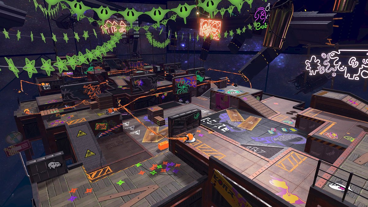 明日午前7時からハロウィンフェス「Splatoween」が始まるぞ