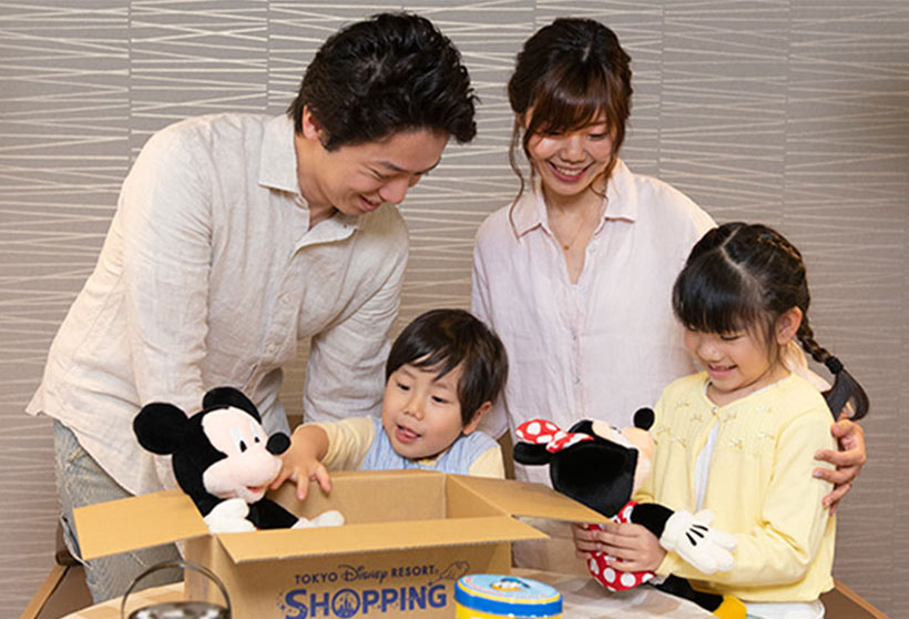 パークのショッピングを、ぜひご自宅でもお楽しみください♪ くわしくは>>