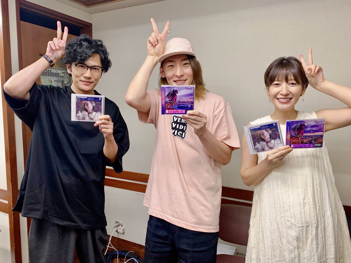 『ENTERTAINMENT MAP』 本日の「THE TRAD」お客様は、ビッケブランカ(@VickeBlanka)さんにお越しいただきました‼️ 吾郎店長が思わず夢に出てくるかもしれないというインパクトを植え付けていきましたね🎧 ビッケブランカさんの今後の情報、詳しくは↓ #THETRAD #tokyofm
