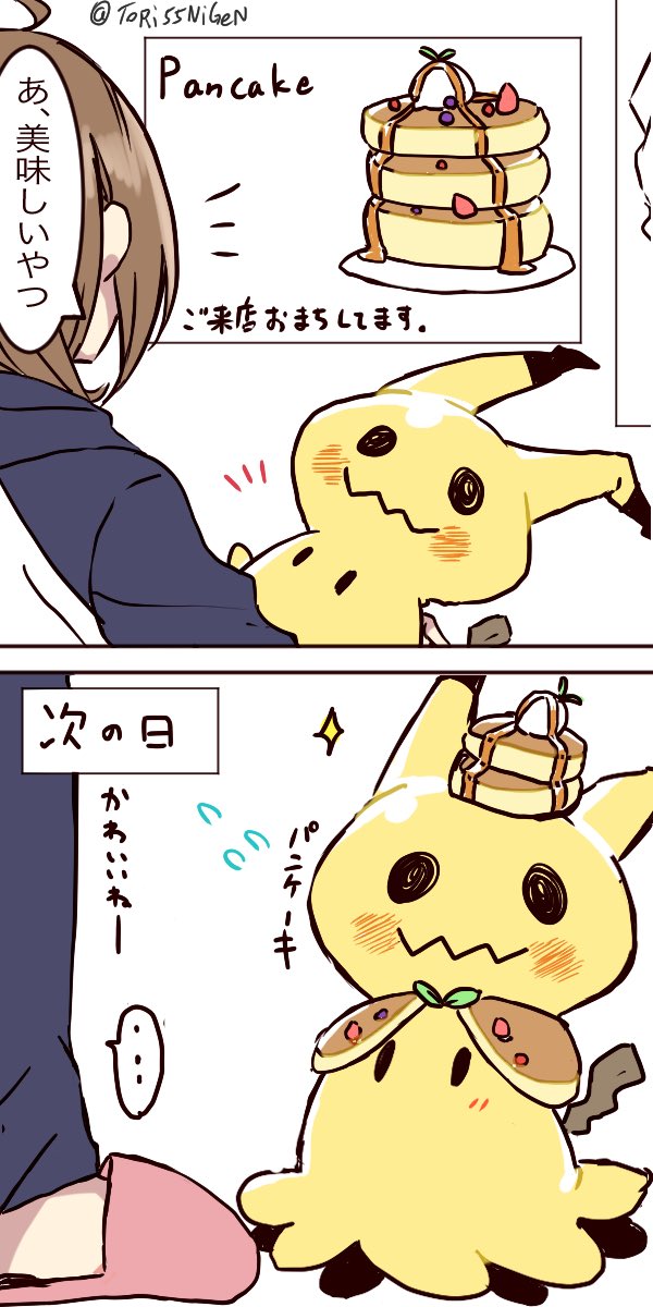 #ポケモンと生活 トレーナーの好きなものが気になるミミッキュちゃん 