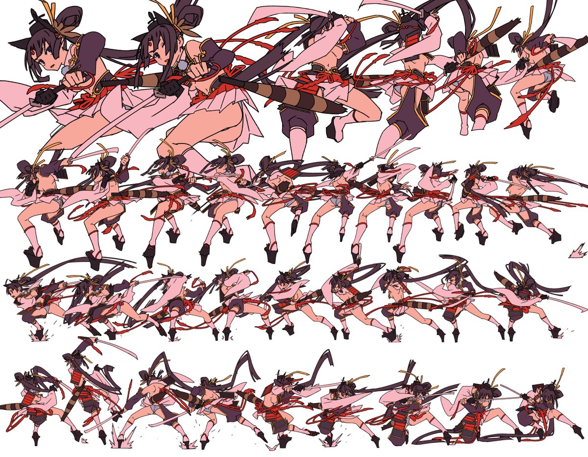 死ぬほど牛若丸描きました 最初は動きのありそうなシーンということで７章９節選んだのですが、描いてるウチにどんどん牛若丸可愛く思えてきてしまいました 牛若可愛いすねーカッコいいし、本当は身長高いのでしょうが水着まだ持ってないのでやっぱ可愛いイメージ強いです 