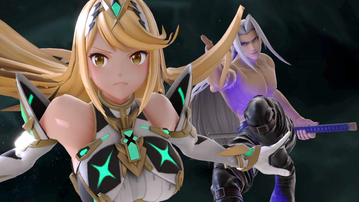 セフィロス何してもおもろいのずるいだろwww #スマブラSP #SmashBrosSP #NintendoSwitch 