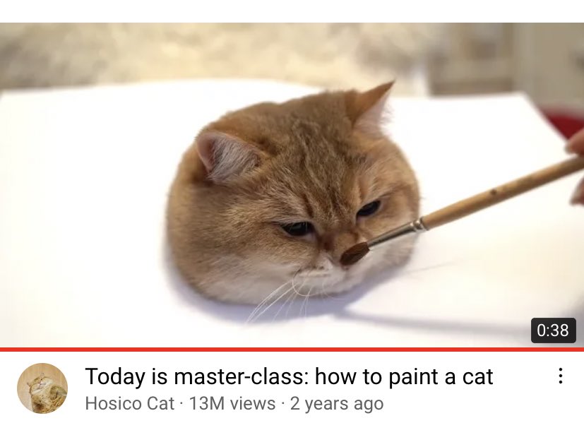 最近「猫の描き方講座」って動画見たんだけど凄い、まるで生きているかのようにリアル 