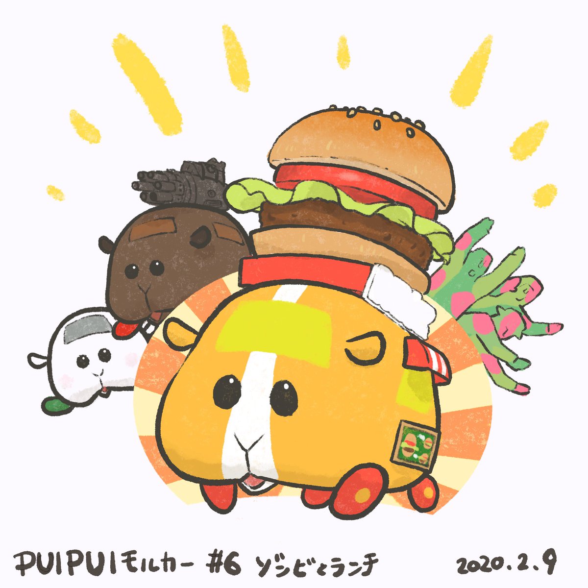 #モルカー 第６話ゾンビとランチ、絵コンテ担当させていただきました