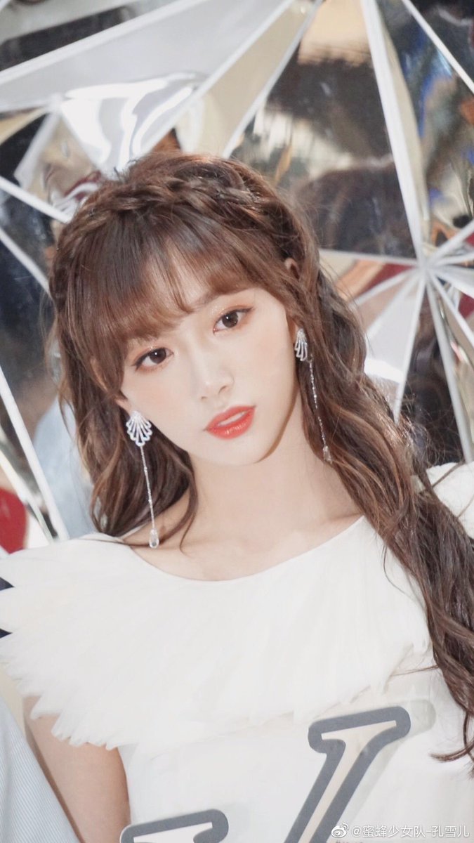 中国版プデュの青春有你2に出る孔雪儿ちゃん天使のようなビジュアル… 