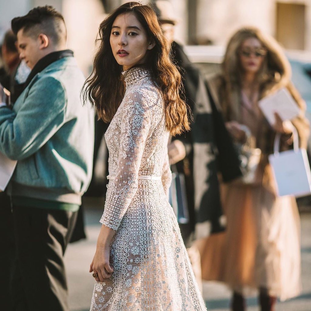 diorを身に纏った新木優子様、品があって美しくてとても素敵… 