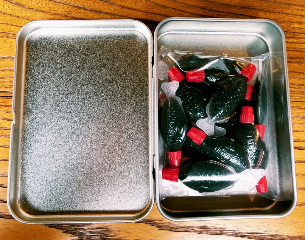 既にタレビンに入ったお醤油ってありそうでなかったんだよね…今なら無印週間だから安く買えるし、それから「醤」って書かれた缶がめっちゃ可愛いよ