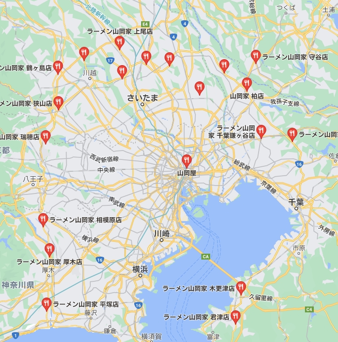 ラーメン山岡家は間違いなく東京に何かを封印してる 