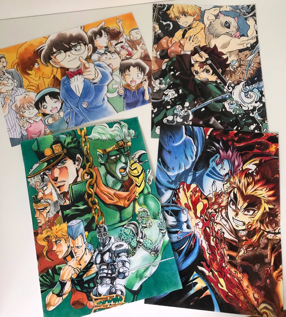 家にあるものを使って、家で過ごす時間を楽んだ結果です