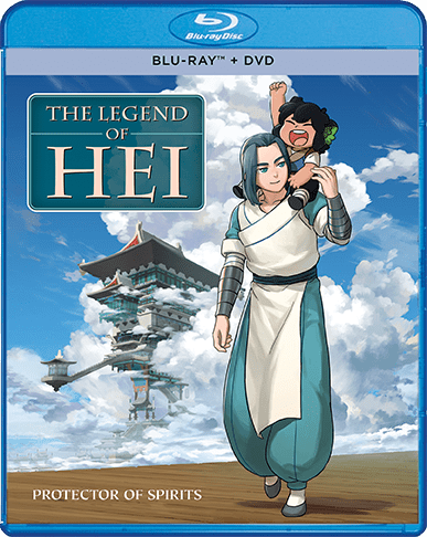 『羅小黒戦記 ロシャオヘイセンキ』US盤ブルーレイ、音声は中国語と英語吹替、英語字幕を収録