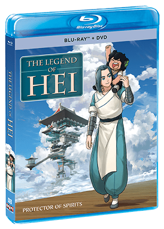 『羅小黒戦記 ロシャオヘイセンキ』US盤ブルーレイ、音声は中国語と英語吹替、英語字幕を収録