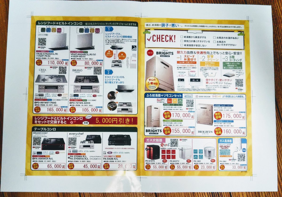 印刷出版に関わったことのあるひとなら涙するしかないチラシが舞い込んでたのでつい供養 おわかりいただけるだろうか 