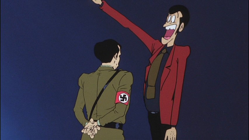 #ルパンＶＳ複製人間 ルパン三世 ルパンVS複製人間カットシーン抜粋 ①口喧嘩シーンで次元が「ヒステリックに喚くなキチガイ」という ②ルパンがナチス式敬礼をする ③マモーが「ここは精神病院でもなければ仮装パーティーの会場でもない」 ④おっぱいいっぱい 