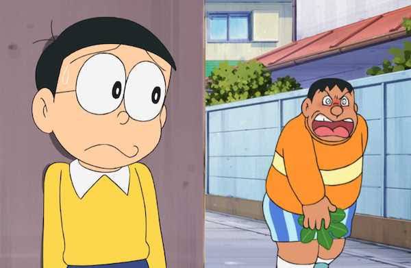 パンツを履いた上で股間を隠すジャイアン意味不明すぎる 