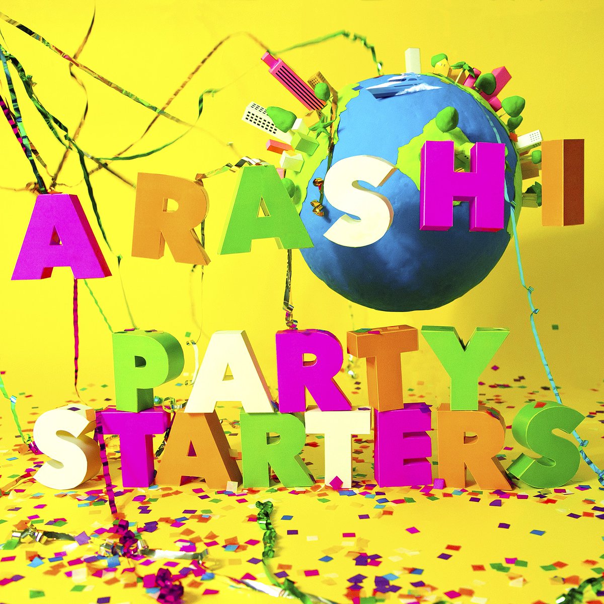 ━━━━━━━━━━🌟 どこか懐かしさを感じるサウンドの HAPPYでポジティブなポップソング🇺🇸✨ プレイリストで今すぐ聴こう🎉 🎧 #ARASHI #PartyStarters